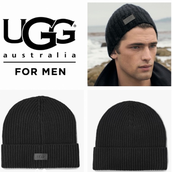 UGG Other - 🆕👱🏼‍♂️🖤UGG WIDE CUFF RIB HAT 🖤👱🏼‍♂️🆕 NWT